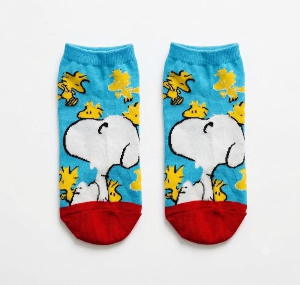 Cute Cartoon Ankle Socks – Soft, Breathable & Fun Everyday Socks