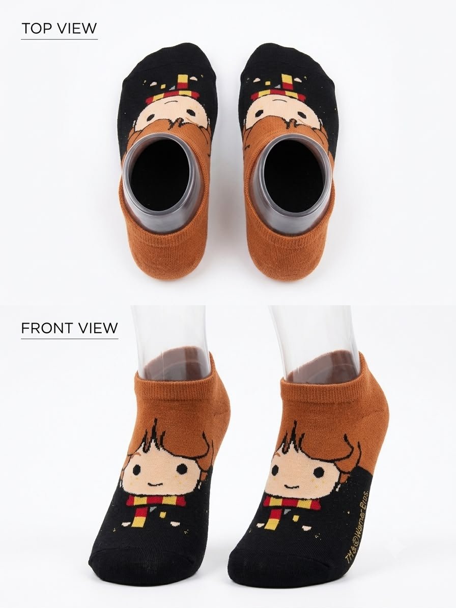 Harry Potter Character Ron Weasley Ankle Socks - Image 2