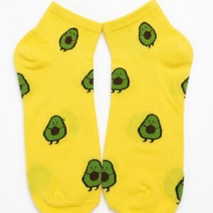 Vibrant Avocado Dream Ankle Socks